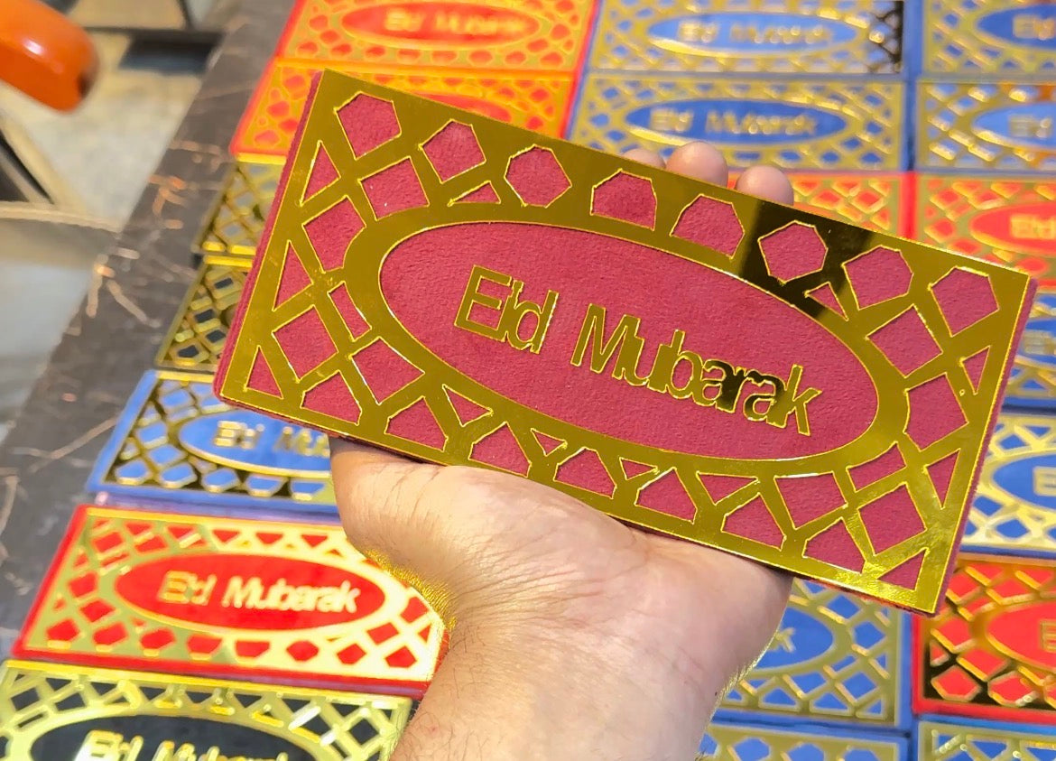 Valvet Eid Card Box
