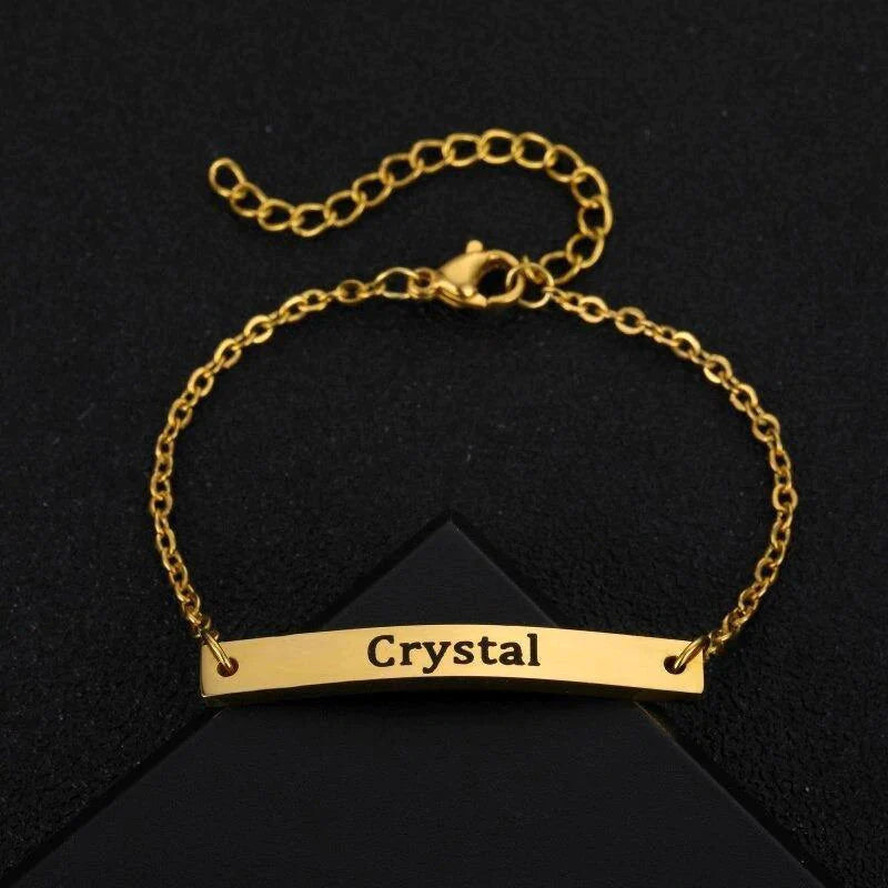 Bar Name Bracelet